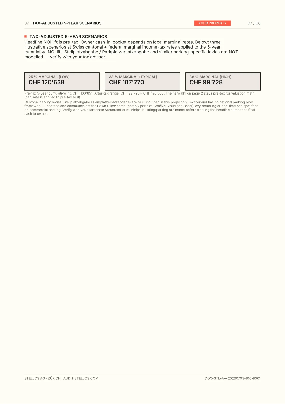 Page 7: tax scenarios